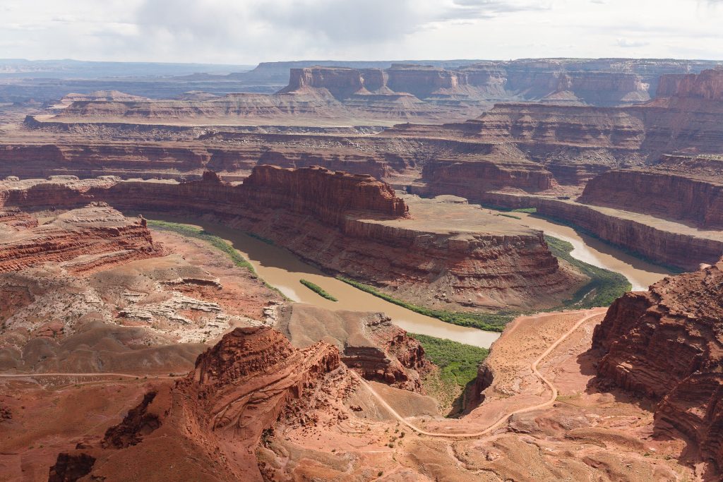 Dead Horse Point Overlook in Dead Horse Point State Park