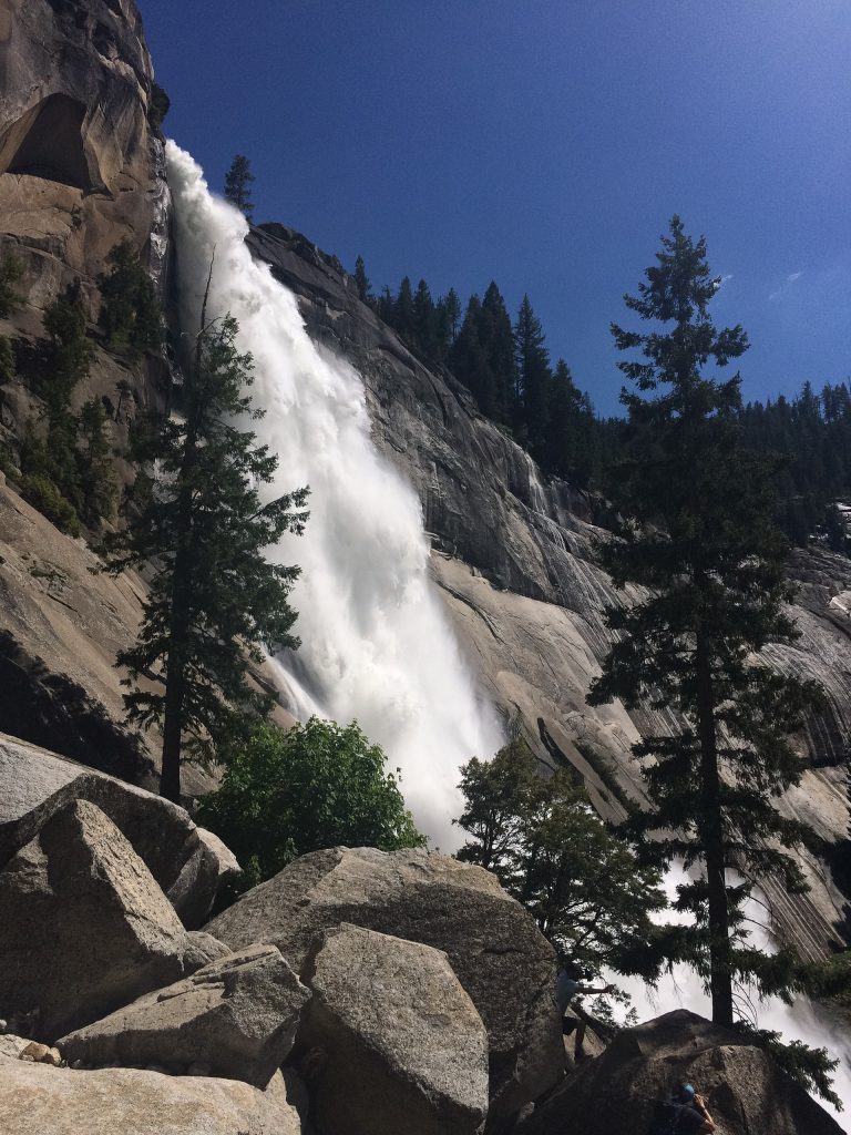 Nevada Falls in Yosemite National Park