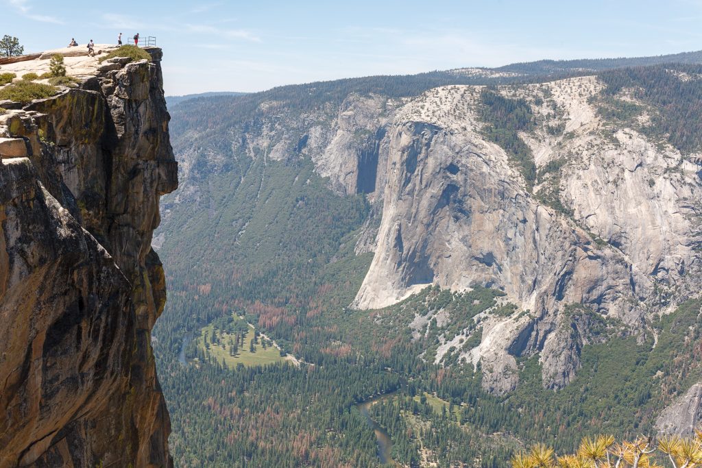 Taft Point in Yosemite National Park