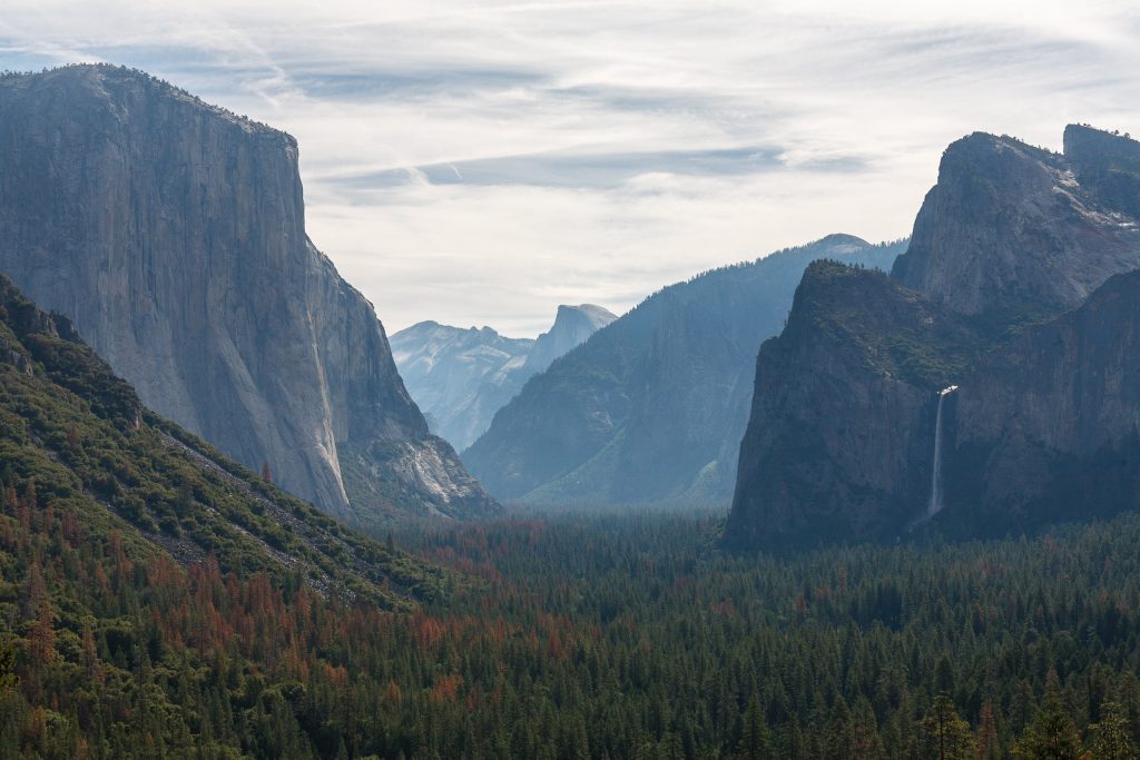 Tunnel View in Yosemite National Park