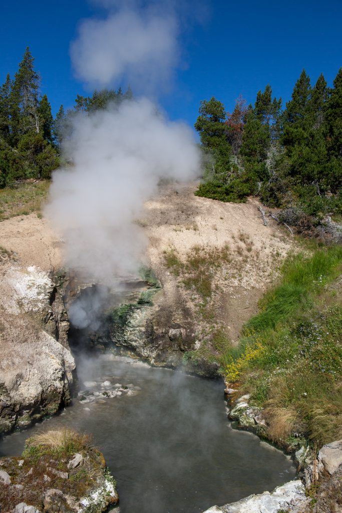 Dragons Mouth Spring, Yellowstone National Park