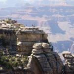 Uitkijkpunt aan de South Rim van de Grand Canyon Uitkijkpunt aan de South Rim van de Grand Canyon