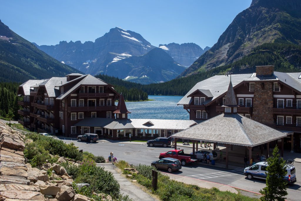 Many Glacier Hotel in Glacier National Park
